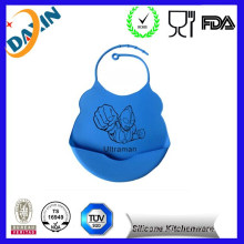 FDA Food Grade Various Animal Design Silicone Baby Bib